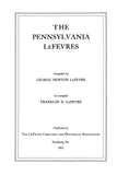 LeFEVRE: The Pennsylvania LeFevres  1952