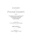 FULTON, NY:  HISTORY OF FULTON COUNTY...with Town & Local History Records & Military Achievements, with Biographical & Family Sketches (Hardcover)