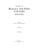 BUFFALO, WI:  HISTORY OF BUFFALO AND PEPIN COUNTIES (Hardcover)