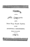 COQUILLETTE: History of James Coquillette & Celestia Wayne Burnside Coquillette & Their ancestors & Descendants 1891