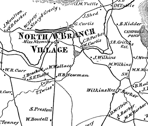 MAP: Antrim, New Hampshire