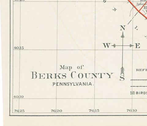 MAP: Berks County, Pennsylvania