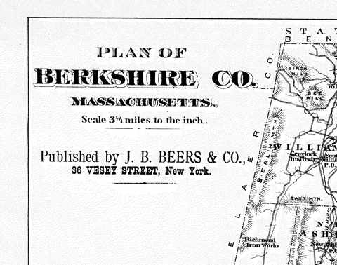 MAP: Berkshire, Massachusetts