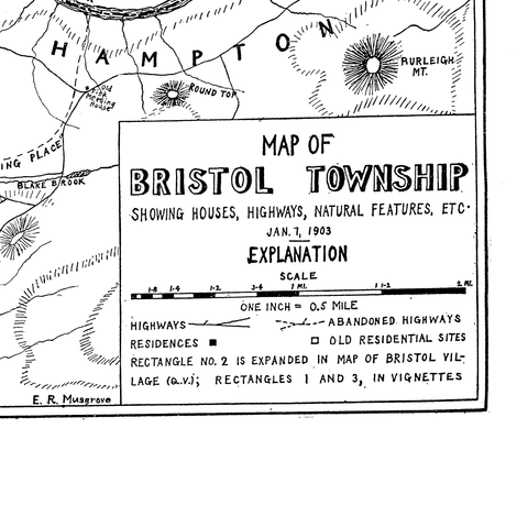 MAP: Bristol, New Hampshire