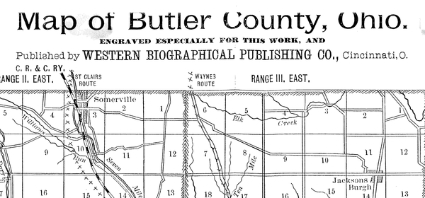 MAP: Butler County, Ohio – Higginson Book Company, LLC