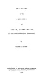 CALHOUN: The Story of the Calhouns of Judea, Connecticut  1956