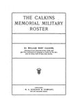 Calkins Memorial Military Roster 1903