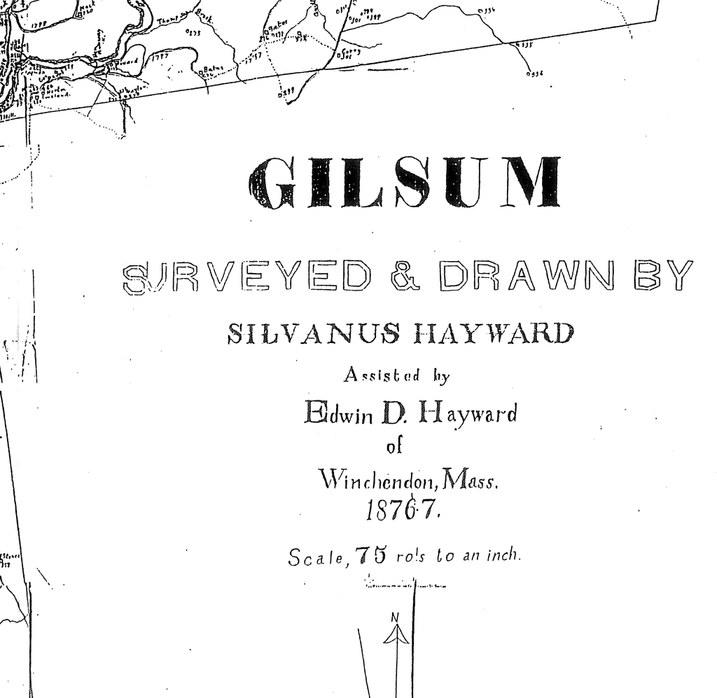 MAP Gilsum, New Hampshire Higginson Book Company, LLC