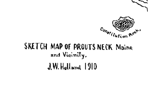 MAP: Prouts Neck, Maine