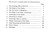 ARMSTRONG: History of the Armstrong family, 980-1939