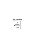 Andersons of Goldmine, Hanover County, VA,