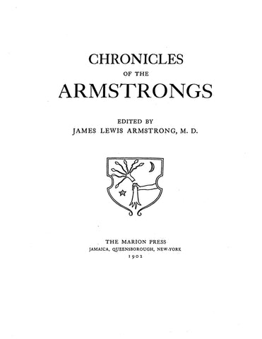 ARMSTRONG: Chronicles of the Armstrongs
