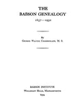 Babson Genealogy