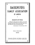 Backenstoss Family Association of America.