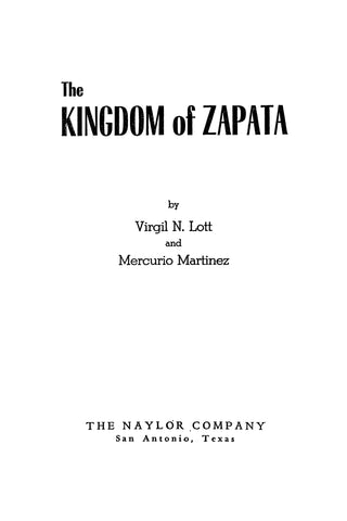 ZAPATA, TX: THE KINGDOM OF ZAPATA