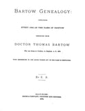 BARTOW GENEALOGY