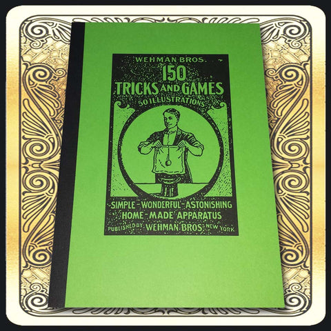 WEHMAN BROS.' NEW BOOK OF 150 PARLOR TRICKS AND GAMES (Softcover)