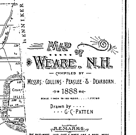 MAP: Weare, New Hampshire