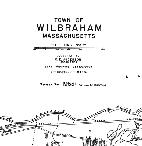 MAP: Wilbraham, Massachusetts